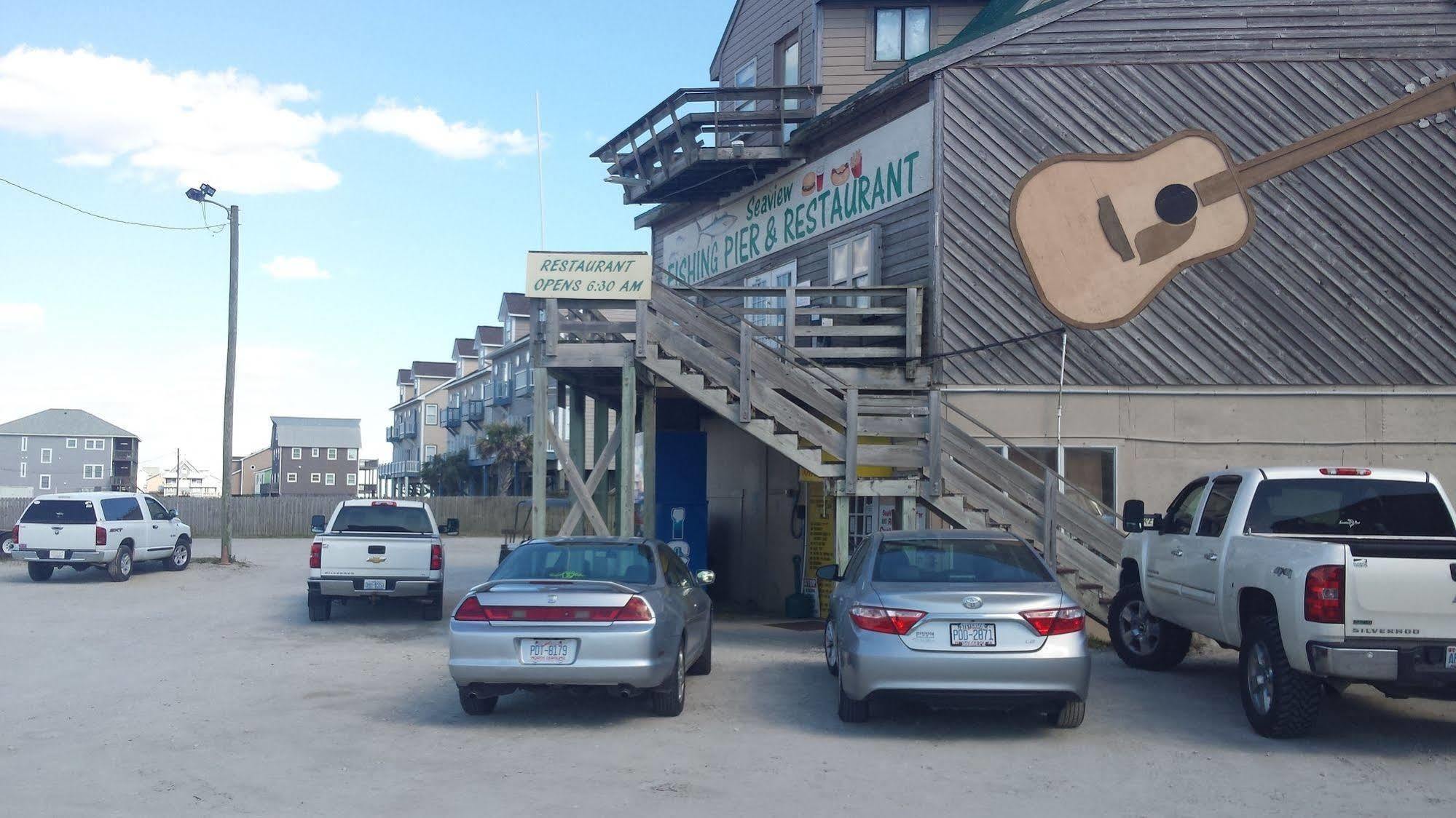 Seaview Pier And Motel North Topsail Beach Buitenkant foto